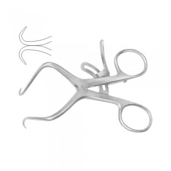 Gelpi Self Retaining Retractor Stainless Steel, 10 cm - 4"